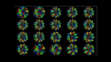 stellations of the rhombic triacontahedron_III GN~MR
