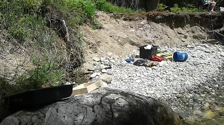 Gold test run on the Chiwawa river claims w/Sir509...