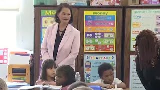 Superintendent Ebert's first day on the job