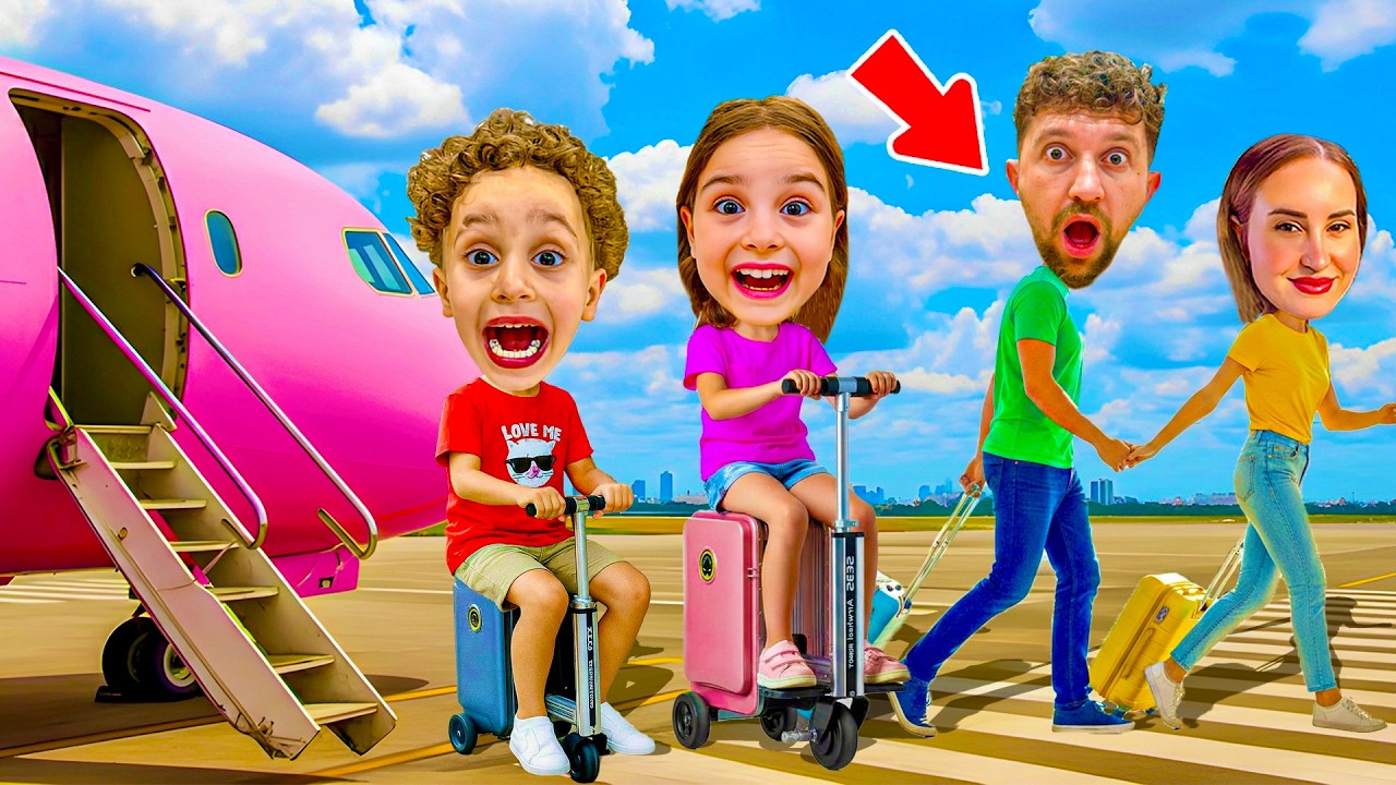 KUZEY ELİF SCOOTER VALİZ İLE DUBAİYE KAÇTI !! UÇAKLA GİZLİ KAÇIŞ !! DUBAİ OPERASYONU !!