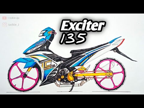 Độ Xe Exciter  Xe Exciter 135 Độ Kiểng Đẹp Đọ Dáng Hot Girl  Decal Bình  Dương