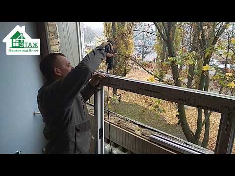Французькі вікна у квартирі Київ, видео 8