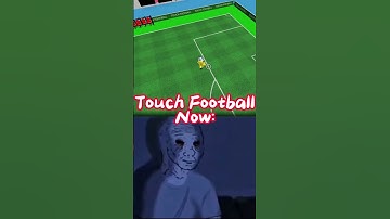 Touch Football Now vs Then...  #roblox #touchfootball #nostalgia
