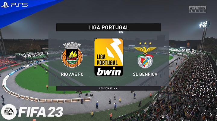 Rio Ave FC VS SL Benfica | Liga Portugal Bwin | PS5 gameplay