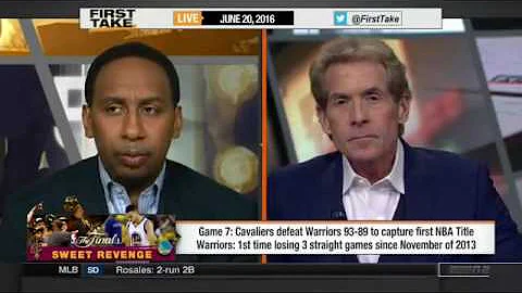ESPN FIRST TAKE  CAVALIERS DEFEAT WARRIORS TO WIN THEIR FIRST NBA TITLE - DayDayNews