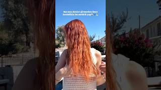 Özellikle Boyalı Saçlar Yapsınn Değil