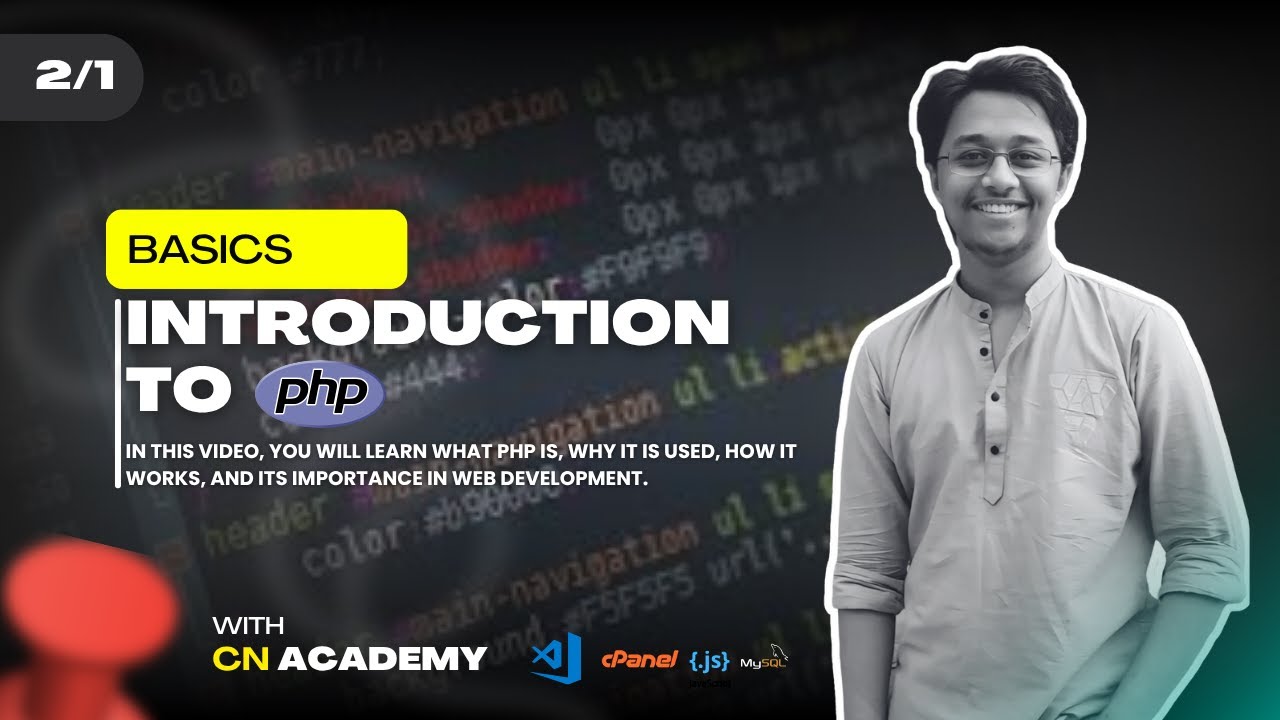 Learn PHP Course Class 2 part 1 | PHP Variables, Data Types, and Constants Explained