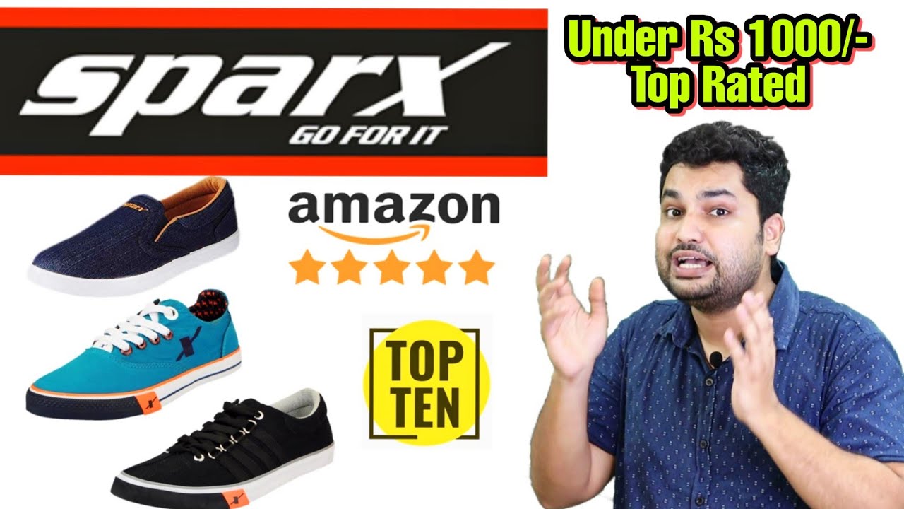 Amazon Top Rated⭐ SPARX Brand Sneakers Under Rs 1,000/- - YouTube