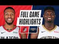 TRAIL BLAZERS at PELICANS | FULL GAME HIGHLIGHTS | February 17, 2021