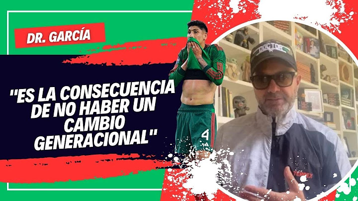 "Responsabilicemos a los jugadores", Dr. García señala errores de futbolistas tras el EU 3-0 México