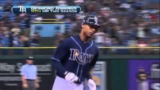 2012/08/25 Jennings' solo dinger