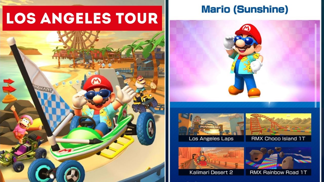 Mario Kart Tour Introduces Baseball Mario In Its Latest Los Angeles Tour –  NintendoSoup