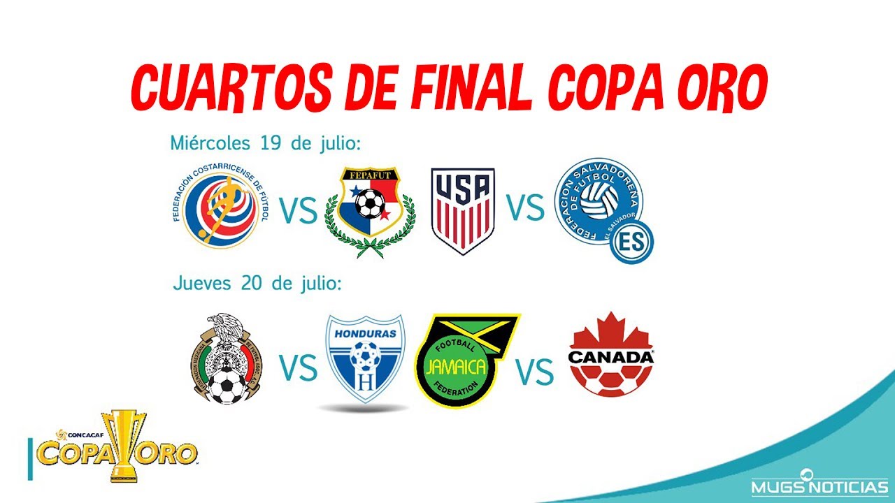 Cuartos de Final Copa Oro YouTube Cuartos de Final Copa Oro YouTube