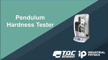 Exploring TQC Sheen SP0500 Pendulum Hardness Tester