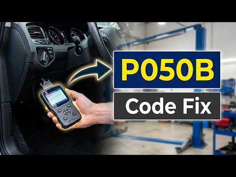 How To Fix P050B Code - Cold Start Ignition Timing Performance - Engine Repair Guide
