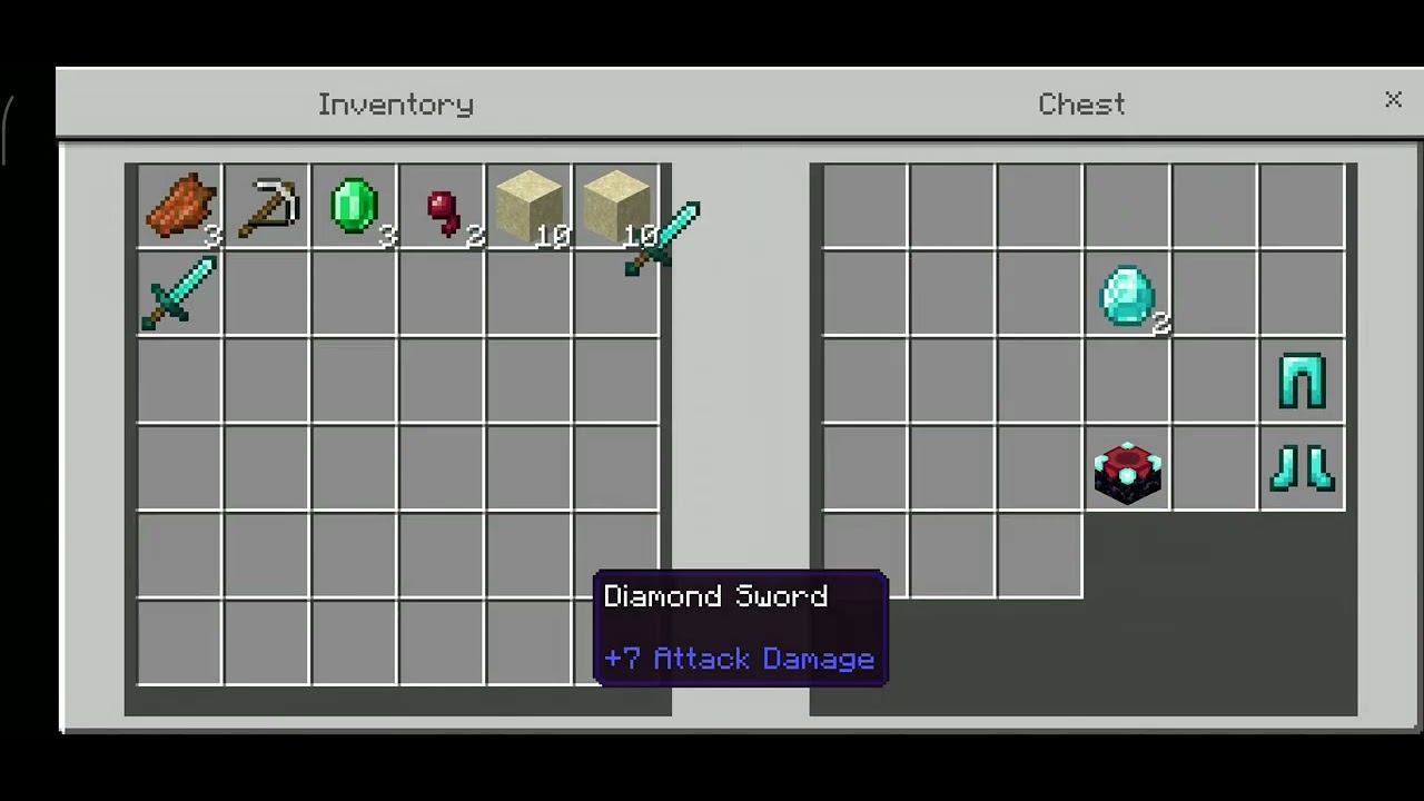 omg I got rare chest in Minecraft one block - YouTube