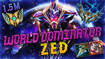 WHAT ELO ARE YOU ZED ? 1V9 ZED PLAYS - BEST ZED BUILD AND COMBOS  |  BLACK STAR X_O