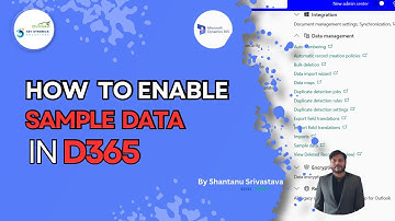 How to Use Sample Data in Dynamics 365 | Enable & Import