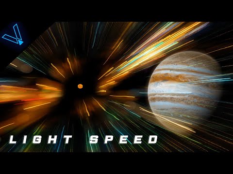 Video: Lumina călătorește prin spațiu?