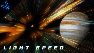 Journey Through The Universe At The Speed Of Light (4K UHD)