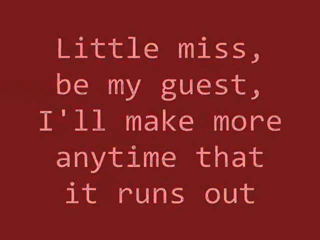 Little Miss - Sugarland - Lyrics