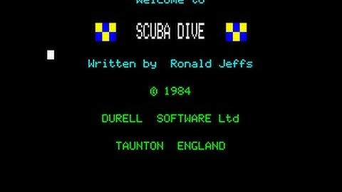 Scuba Dive Review for the Oric-1 / Atmos by John Gage