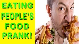 WE'RE BACK! Eating Other People's Food Prank! OckTV