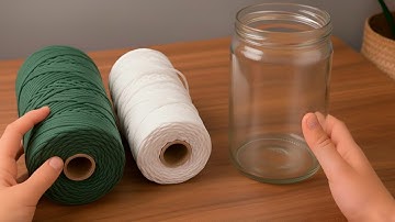 HOW BEAUTIFUL! 😍 I SAW THIS IN AN EXPENSIVE STORE AND MADE IT MYSELF! DIY