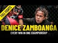 Every Denice Zamboanga Win In ONE Championship