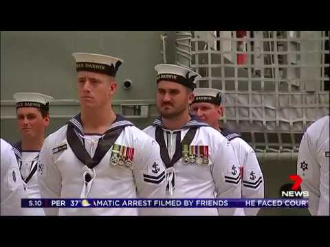 royal australian navy fleet Frigate Darwin decommissioning, report (II)