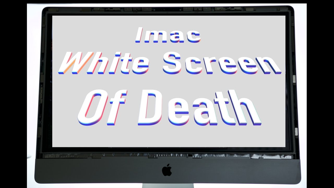 what is the white screen of death