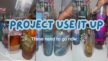 2025 ☀️🏝️ Project Use it Up 🗑️| Expiring scents needs to go    #bathandbodyworks #fragrancelover