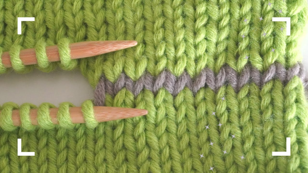 Rechte Maschen zusammennähen Maschenstich | so nähst du zB Sockenspitzen oder Pullover zusammen