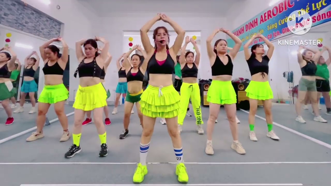 Bài Tổng Hợp Nâng Cao Thể Lực Giảm Mỡ Toàn Thân/ Aerobic Thanh Định .