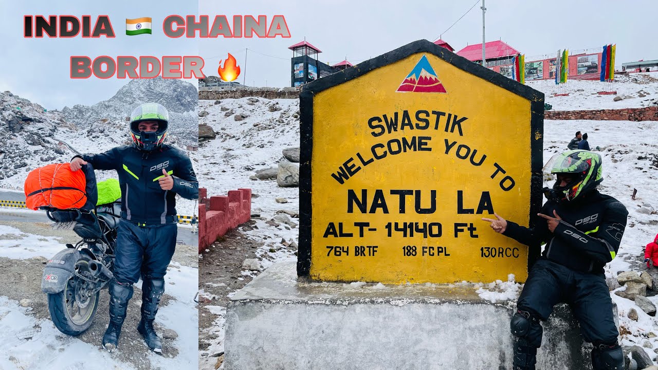 Nathula Pass (India Chaina Border) Baba Harbhajan Singh Mondir , East Sikkim Bike Ride 2022 Day-4 !!