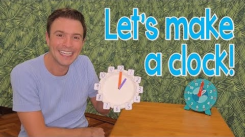 Let’s make an analogue clock!