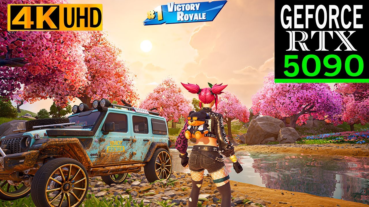 RTX 5090 Fortnite Gameplay | 4K Max Graphics + Ray Tracing ON | Chapter ...