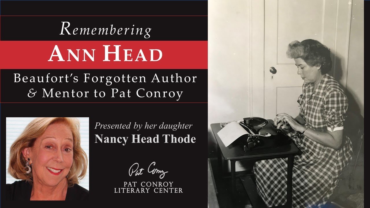 USCB OLLI | Pat Conroy Literary Center Presents "Remembering Ann Head"
