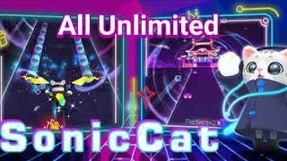 Sonic Cat Slash the Beat MOD - All Unlimited screenshot 2