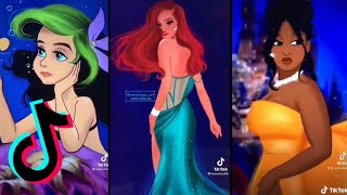 Celebrities as Disney princess👸 // Tik tok Compilation