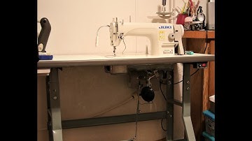 Juki DDL 8700 Table, Motor & Sewing Machine Assembly