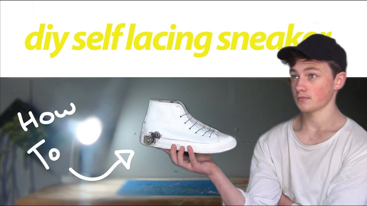 diy self lacing shoes