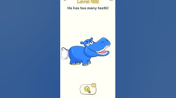 Erase Puzzle (DOP) Level 482 #shortgames #shorts #puzzle #dop #gamelover #gaming #gameplay