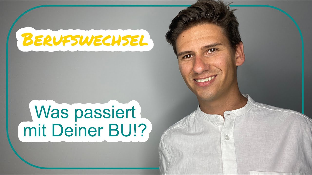 New Berufsunfähigkeitsversicherung Berufswechsel - Was passiert bei einem neuen Beruf in der BU?