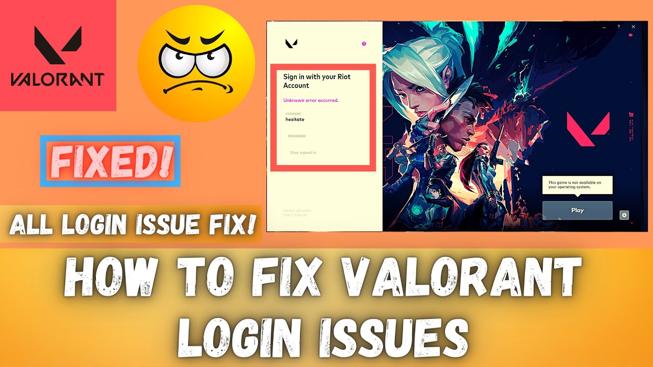 Login issues plague Valorant closed beta launch - Inven Global