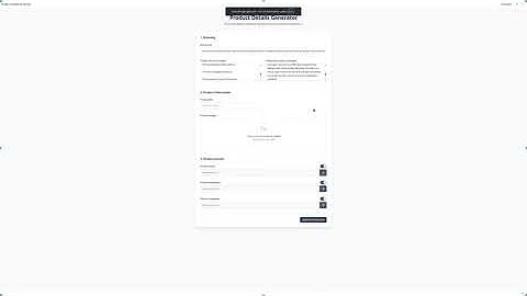 AI WooCommerce Product Generator