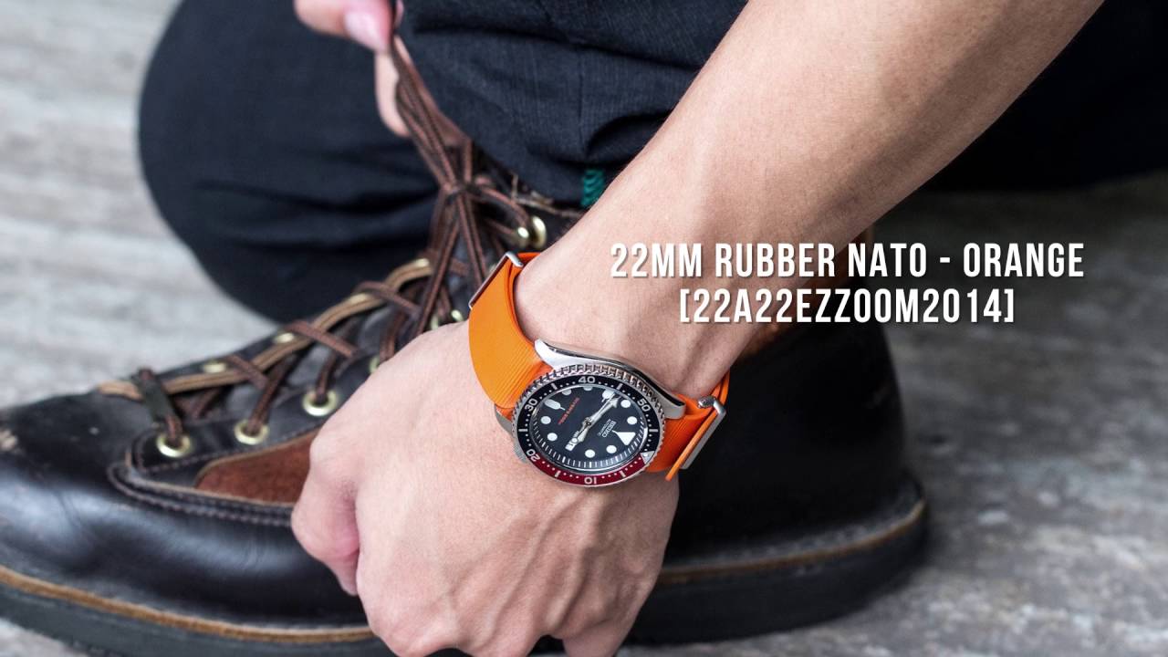 Ideally at the end of summer | Rubber Nato Straps on Seiko SKX007/SKX009 -  YouTube