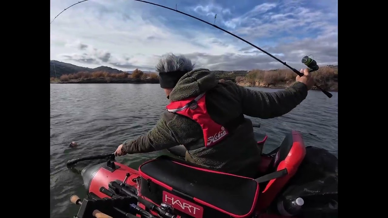 Primeros contacto con el pato Hart sikkario v-sail, este patazo me está enganchando