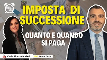 Su cosa si pagano le tasse di successione?