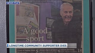 Longtime Community Supporter Dies - 10pm Edition